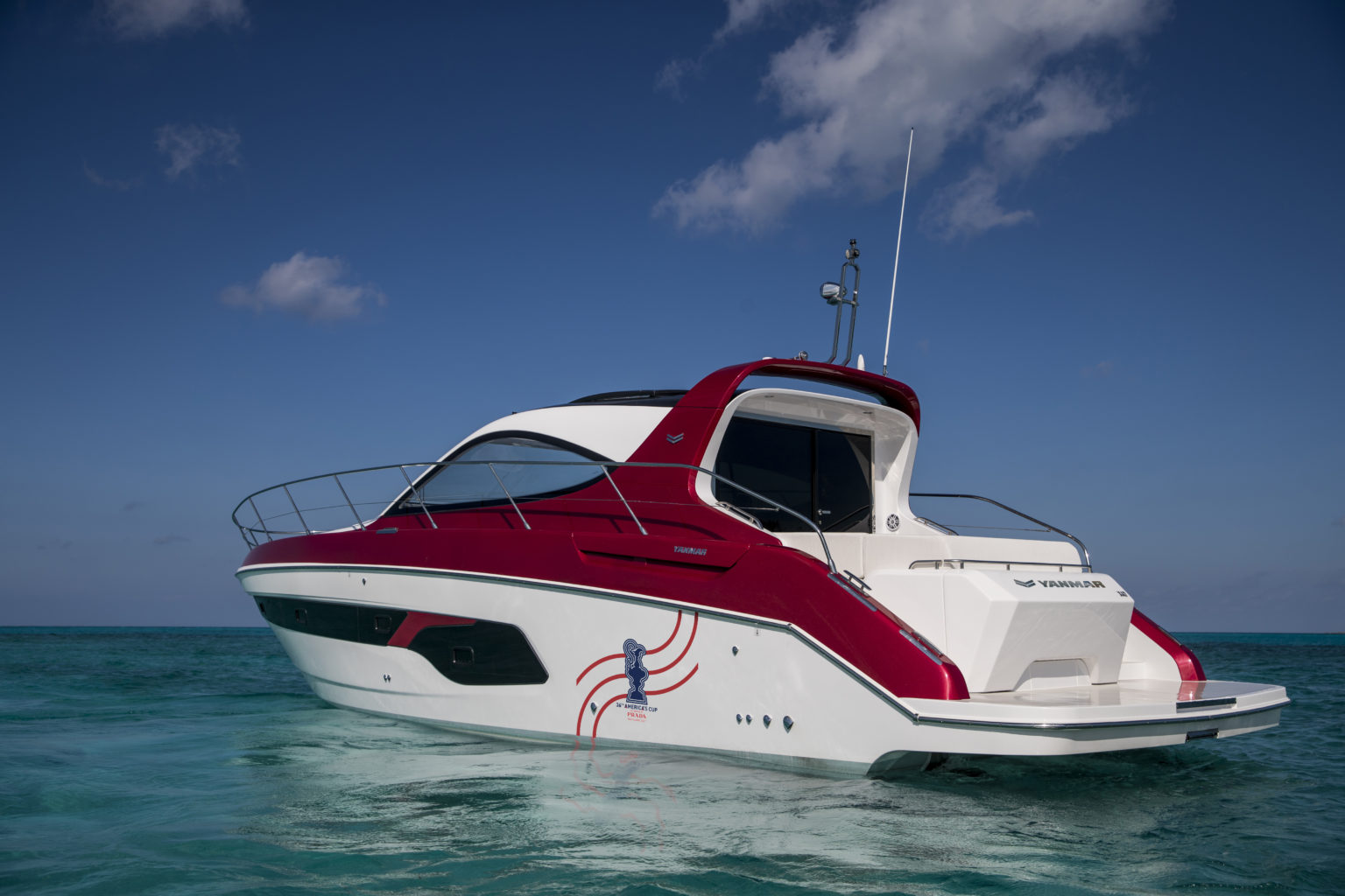 Yanmar Shows X47 Express Cruiser America’s Cup Edition at Genoa