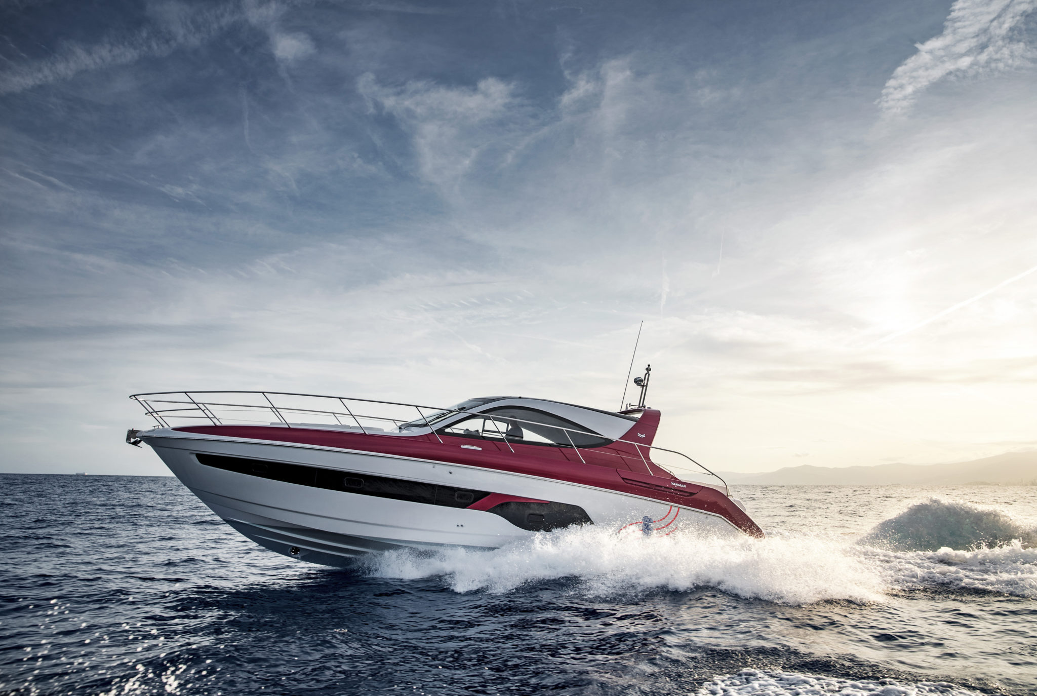 Yanmar Shows X47 Express Cruiser America’s Cup Edition at Genoa
